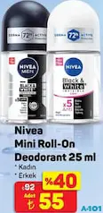 NİVEA MİNİ ROLL-ON DEODORANT 25 ML